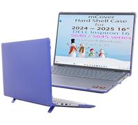 mCover Case Only Compatible with 2024～2025 16" Dell Inspiron 16 5640 5645 Series Clamshell Windows Laptop PC (NOT Fitting Any Other Dell Models) - Blue