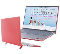 mCover Case Only Compatible with 2024~2025 16" Dell Inspiron 16 5640 5645 Series Clamshell Windows Laptop PC (NOT Fitting Any Other Dell Models) - Red