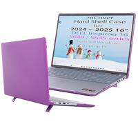 mCover Case Only Compatible with 2024～2025 16" Dell Inspiron 16 5640 5645 Series Clamshell Windows Laptop PC (NOT Fitting Any Other Dell Models) - Purple