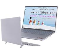 mCover Case Only Compatible with 2024～2025 16" Dell Inspiron 16 5640 5645 Series Clamshell Windows Laptop PC (NOT Fitting Any Other Dell Models) - Clear