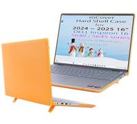 mCover Case Only Compatible with 2024～2025 16" Dell Inspiron 16 5640 5645 Series Clamshell Windows Laptop PC (NOT Fitting Any Other Dell Models) - Orange