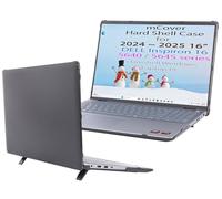 mCover Case Only Compatible with 2024～2025 16" Dell Inspiron 16 5640 5645 Series Clamshell Windows Laptop PC (NOT Fitting Any Other Dell Models) - Black