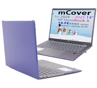 mCover Hard Case Compatible with HP OmniBook X 14-FExxxx Series Windows AI 14" Laptop 2024~2025 ONLY(Not fit any other HP models), Blue