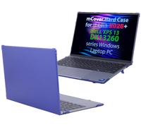 mCover Hard Case for 2026+ 13" Dell XPS 13 DX13260 Windows Laptop - Blue | ONLY Compatible with 2026+ 13-inch Dell XPS 13 DX13260 Laptop PC WITHOUT 360 ° hinge, NOT fitting ANY OTHER Dell models