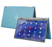mCover Hard Case Only Compatible for 2021~2023 14" HP Chromebook x360 14C-CC0000 Series Laptop Computers (NOT Fitting Any Other HP Chromebook & Windows laptops) - Aqua