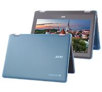 mCover Hard Case Only Compatible for 2023~2024 11.6" Acer Chromebook Spin 511 R756T Series 2-in-1 Laptop Computers (NOT Compatible with Any Other Acer Models) - Aqua