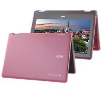 mCover Hard Case Only Compatible for 2023~2024 11.6" Acer Chromebook Spin 511 R756T Series 2-in-1 Laptop Computers (NOT Compatible with Any Other Acer Models) - Pink