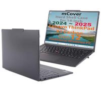 mCover Hard Case ONLY Compatible for 2024-2025 14" Lenovo ThinkPad X1 Carbon Gen 12/13 Windows Notebook PC (with 180-degree Hinge, NOT Fitting Any Other Lenovo Models) - Black