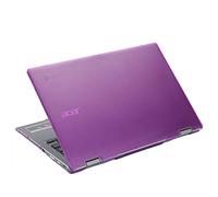 mCover Hard Shell Case Compatible ONLY with 13.3" Acer Chromebook Enterprise Spin 513 R841T Series Convertible Laptop (13.3" Acer Spin Chromebook 513 R841T, Purple)