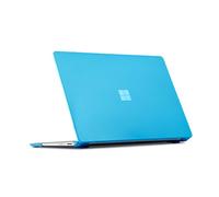 mCover Hard Shell Case Compatible with 13.5-inch Microsoft Surface Laptop 1/2 / 3/4 Computer with Alcantara Material Keyboard (Not for Metal Keyboard) -Aqua