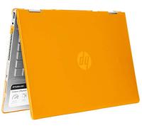 mCover Hard Shell Case for 14" HP Pavilion X360 14-CDxxxx / 14-DDxxxx Series Convertible 2-in-1 laptops (14" HP Pavilion X360 14-CD/DD Series, Orange)