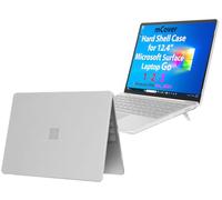 mCover Hard Shell Case for New Late-2020 12.4-inch Microsoft Surface Laptop Go with Touch Screen (Not Fit Any Microsoft Laptop) (Clear)