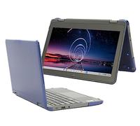 mCover Hard Shell Case ONLY Compatible for 2023~2024 11.6" Lenovo Chromebook 300E Yoga Gen4 / 100E Gen 4 Laptop (NOT Fitting Any Other Lenovo Models) - Blue