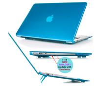 mCover Polycarbonate Hard Case/Shell/Cover for Apple Macbbok Air 13 inch (Model A1466 & A1369) - Aqua
