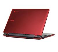 mCover Red Hard Shell Case for 11.6" Acer C730 series ChromeBook Laptop (NOT compatible with other 11.6" Acer C720 / C740 / CB3-111 / CB3-131 models chromebook) (Model: C730)
