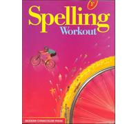 Mcp Spelling Workout 2002 Edition, Level F