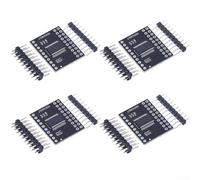 MCP23017 16-Bit I2C-to-Parallel IO Expander Module Supporting 1.8V to 5.5V Logic Levels and Fast 1.7MHz Bus Communication Speed