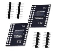 MCP23017 I2C CJMCU-2317 Serial Interface 16 Bit I/O Expander Module Port Expander with I2C Serial Interface, High Speed I2C Interface Compatible with Arduino Pack of 2