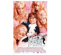 MCPosters - Austin Powers International Man of Mystery GLOSSY FINISH Movie Poster - MCP115 (24" x 36" (61cm x 91.5cm))