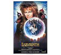 MCPosters Labyrinth 1986 David Bowie GLOSSY FINISH Movie Poster - MCP405 (16" x 24" (41cm x 61cm))