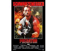 MCPosters Predator 1987 Schwarzenegger GLOSSY FINISH Movie Poster - MCP252 (24" x 36" (61cm x 91.5cm))