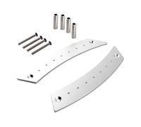 MCQNDS 1 Pair Interior Door Handle Repair Panel for VW for Beetle 1998 1999 2000 2001 2002 2003 2004 2005 2006 2007 2008 2009 2010(Silver)