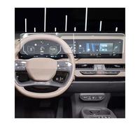 MCQNDS 12.3 Inch Car Infotainment GPS Radio Navigation Tempered Glass Screen Protector For Kia EV9 EV5 2024 2025 Navigation Protective Film