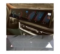 MCQNDS 12.3 Inch Car Infotainment Radio GPS Navigation Film Tempered Glass Screen Protector For B&MW IX I4 I7 X7 2023 2024 Navigation Protective Film
