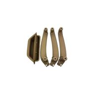 MCQNDS 4 Pieces Car Front Rear Interior Door Handle Pull for X3 X4 F25 F26 2011 2012 2013 2014 2015 2016(LHD Beige)