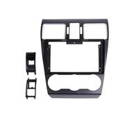 MCQNDS 9 Inch Car Frame Fascia Adapter Radio Dash Fitting Panel Kit For Subaru For Forester XV For WRX For Levorg 2012-2018 Radio Fascia Frame(2015-2018)