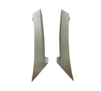 MCQNDS ABS Plastic Car Interior Door Handle Pull Cover Trim for Toyota for Camry 2006 2007 2008 2009 2010 2011(Silver Rear 2pcs)