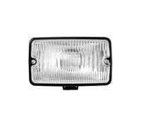 MCQNDS Car Front Fog Light DRL LED Driving Lamp Fog Lamp Fog Light For Peugeot 205 GTI CTI 106 306 Mi16 H3 (Clear-1pcs)