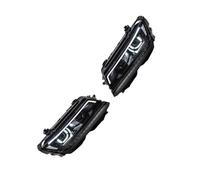 MCQNDS Car Front Headlights For VW For Tiguan 2017-2021 Head Light LED DRL Hid Head Lamp Angel Eye Bi Xenon Beam Headlights 2pcs(Right hand drive)