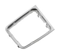 MCQNDS Car Gear Shift Knob Lever Frame Bracket Chrome Styling Circle 1 Pcs for VW for Golf 7 .5 for R Left Driving