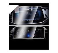 MCQNDS Car GPS Navigation Center Touch And Dashboard Tempered Glass Screen Protector Film For Mercedes For Benz E-class 2024 Navigation Protective Film(Dashboard and gps)