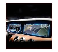 MCQNDS Car GPS Navigation Screen Tempered Glass Protective Film For Mercedes For Benz S-Class S350L S400L S450L S500 W221 W222 2014 2015 2016 2017 Navigation Protective Film(GPS 2PCS)