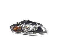 MCQNDS Car Headlights Assembly Fog Light Xenon Corner Side Lamp LED For A4 B7 2004 2005 2006 2007 2008 (Right)
