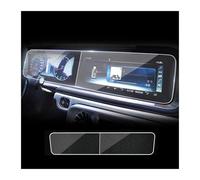 MCQNDS Car Navigation Screen Tempered Glass Protector Film For Mercedes For Benz GLE GLS G S Glass W167 V167 GLE350/450 X167 G463 G500 W222 Navigation Protective Film