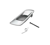 MCQNDS Chrome and Silver Interior Door Handle for Mazda BT50 2012 2013 2014 2015 2016 2017 2018 2019(Matt Silver Right)
