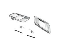 MCQNDS Chrome and Silver Interior Door Handle for Mazda BT50 2012 2013 2014 2015 2016 2017 2018 2019(Chrome 1 Pair)