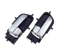 MCQNDS Chrome Interior Car Door Handle Front/Rear Left Or Right for Hyundai I20 2008 2009 2010 2011 2012 2013 2014 2015(1 Pair)