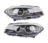 MCQNDS For 5 Series F10 F18 F11 2009-2013 520i 525d 530d 535i 550i 63117271912 2x Left +Right Headlight Headlight Assembly