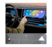 MCQNDS For B&MW 5 Series 530E 2024 12.3 Inch Car Infotainment Radio GPS Navigation Film Tempered Glass Screen Protector Navigation Protective Film