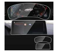 MCQNDS For B&MW G30 G31 Series 5 2021 12.5Inch Car Navigation Instrume LCD Screen Tempered Glass Protective Film Navigation Protective Film(1 set low match)