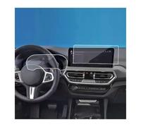 MCQNDS For B&MW X3 G01 X4 G02 2022-2023 12.3inch Car GPS Navigation And Instrument Anti- Scratch Tempered Glass Screen Protector Film Navigation Protective Film(Low match)