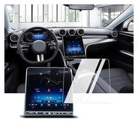 MCQNDS For Benz C-Class CLE 300 CLE 450 CLE 53 CLE 63 2022 2023 2024 11.9-inch Digital Instrument Gps Tempered Glass Screen Protector Navigation Protective Film(For gps)