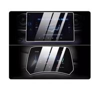 MCQNDS For BYD For Dolphin EV 2021 2022 2023 2024 2025 Car Infotainment Radio GPS Navigation And Instrument Tempered Glass Screen Protector Navigation Protective Film(10.1inch)