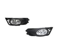 MCQNDS For Civic 4-Door Sedan 2009 2010 2011 Foglight Car Front Bumper Fog Light With Light Bulb Fog Lamp Assembly (1Pair)