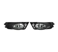 MCQNDS For Civic Sedan 2009 2010 2011 1 Pair Car Fog Lamp Front Bumper Grille Driving Fog Light H11 55W Car Fog Light