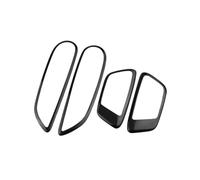 MCQNDS for Ford for Fiesta MK7 2009-2014 for EcoSport 2013-2021 Car Interior Door Handle Bowl Cover Trim Sticker(Black)